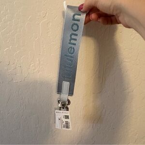 Lululemon Never Lost Keychain. NWT. SOLD OUT STRH/SNTL